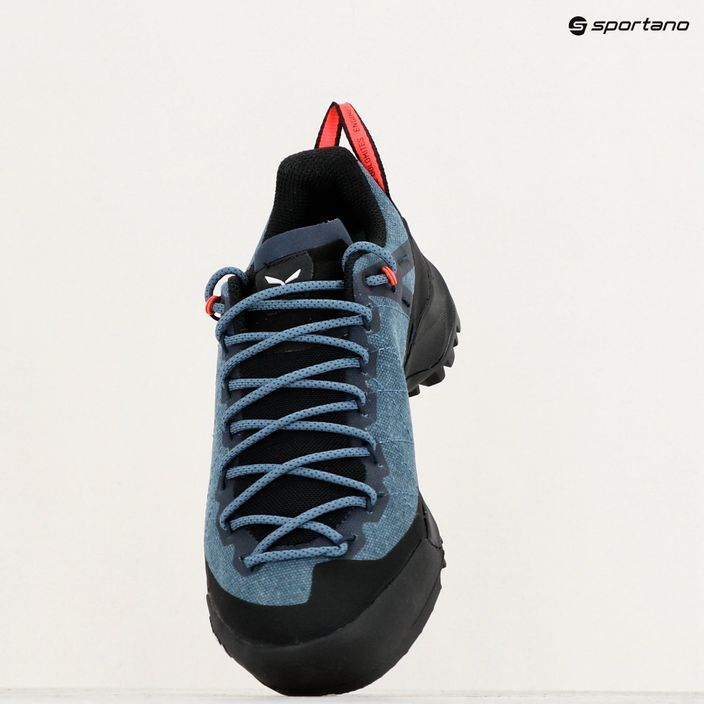 Salewa Wildfire Canvas women's hiking boots java blue/black 9