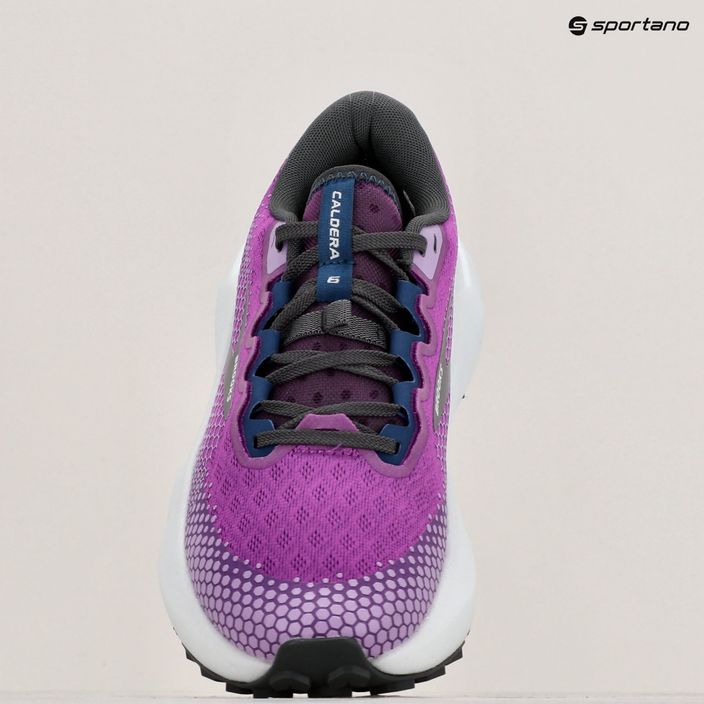 Brooks Caldera 6 women's running shoes purple/violet/navy 16