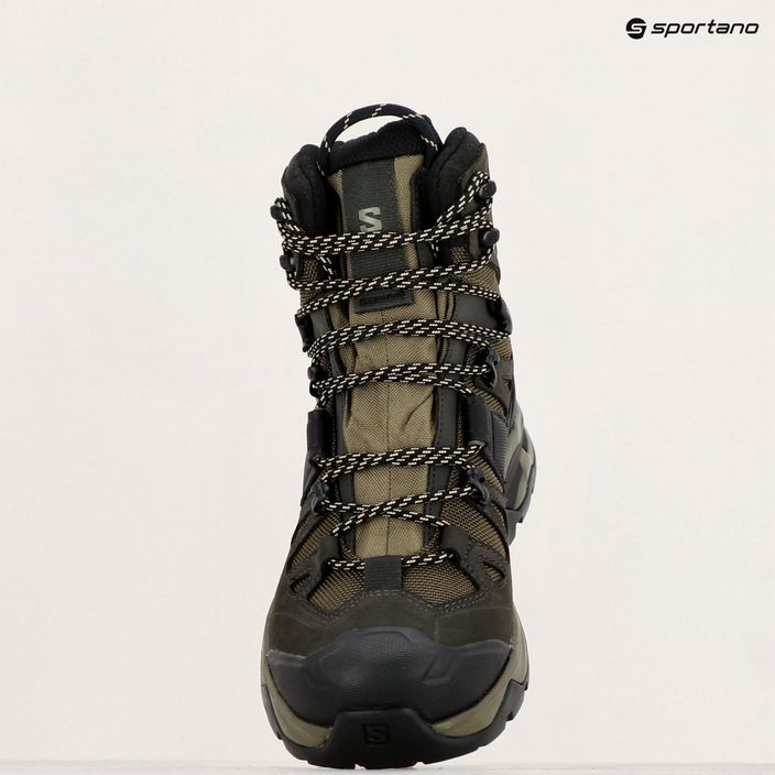 Salomon Quest 4 GTX men's trekking boots olive night/peat/safari 10