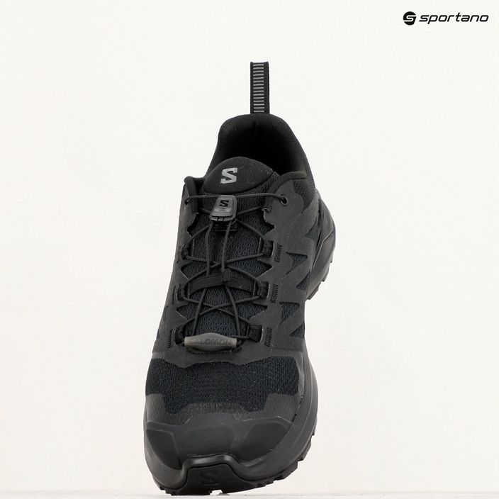 Salomon X-Adventure men's running shoes black/black/black 9