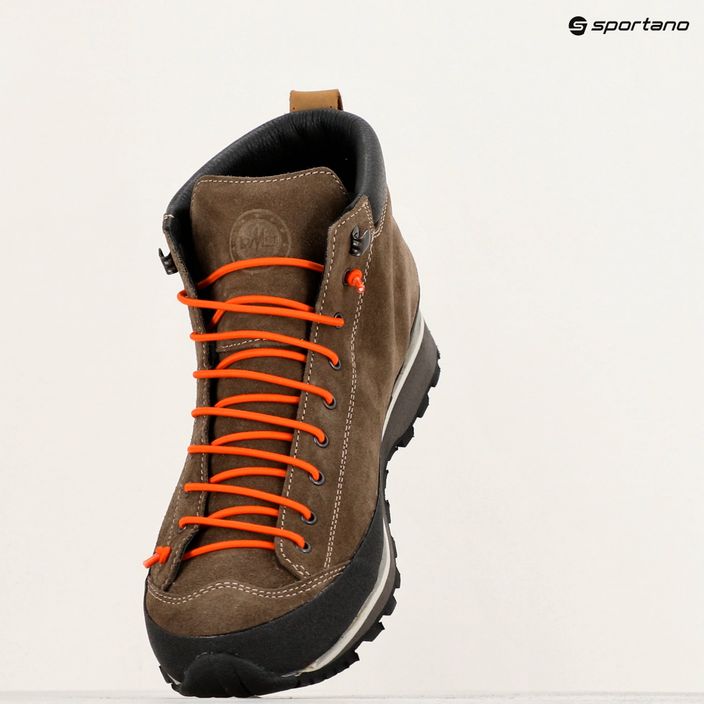 Men's hiking boots Lomer Bio Naturale Mid Mtx Suede saloon/orange 10