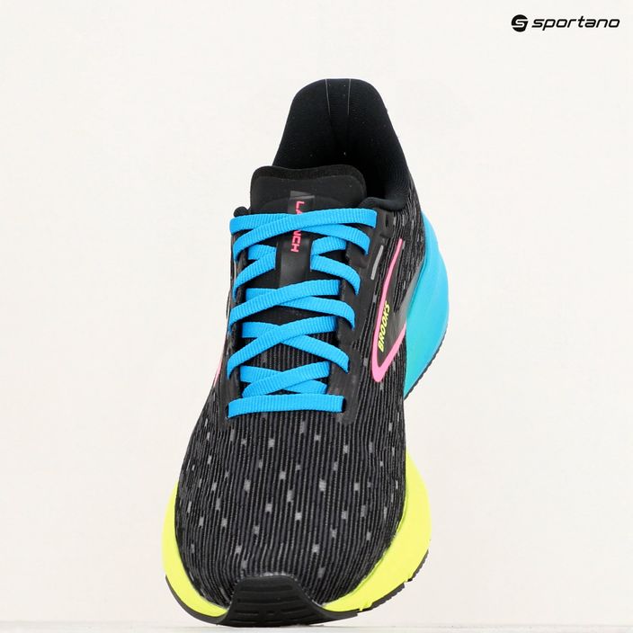 Brooks Launch 10 women's running shoes black/nightlife/blue 11