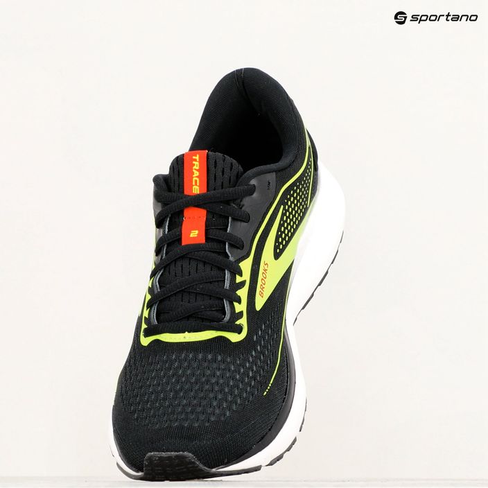 Brooks Trace 2 men's running shoes black/primer grey/nightlife 9