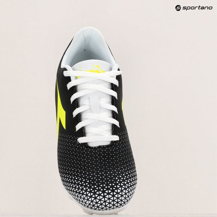 Children's football boots Diadora Pichichi 6 MD JR black/yellow fluo/white 15