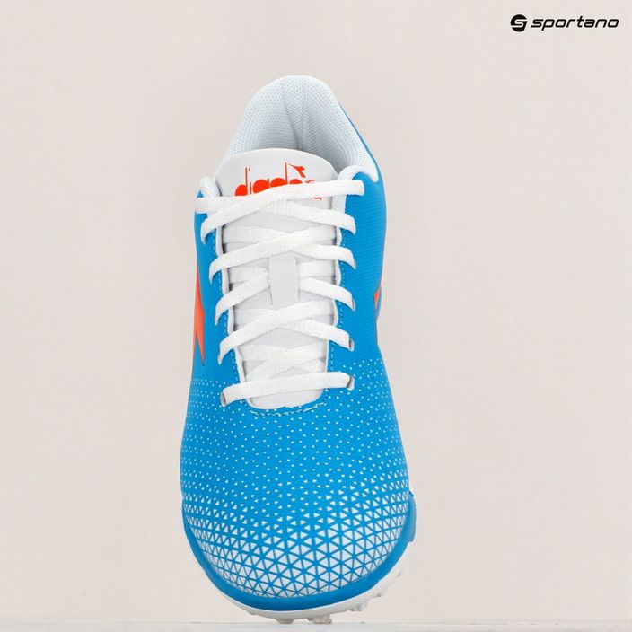 Children's football boots Diadora Pichichi 6 TF JR blue fluo/white/orange 15