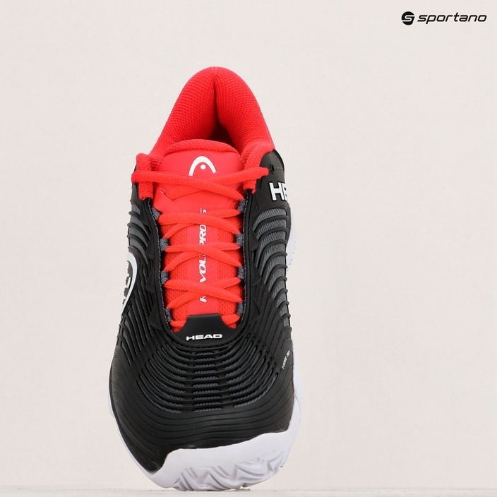HEAD Revolt Pro 4.5 men's tennis shoes black/red 10