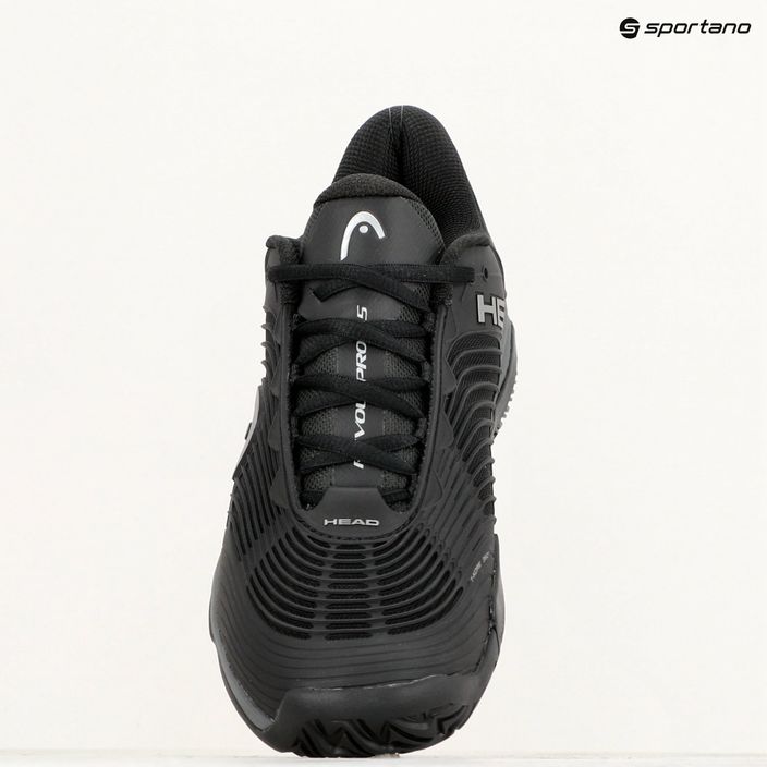 HEAD Revolt Pro 4.5 men's tennis shoes black/dark grey 10