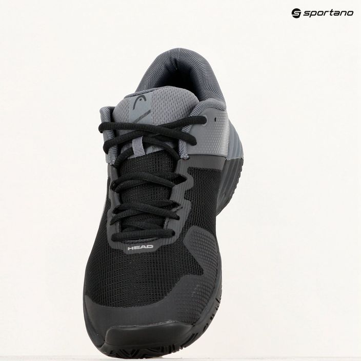 HEAD Revolt Evo 2.0 men's tennis shoes black/grey 10