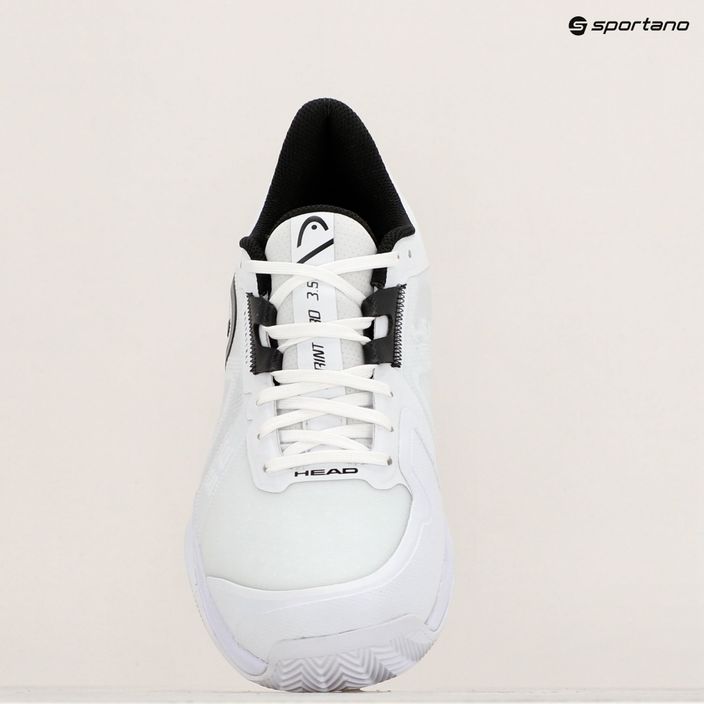 Men's tennis shoes HEAD Sprint Pro 3.5 Clay white/black 9