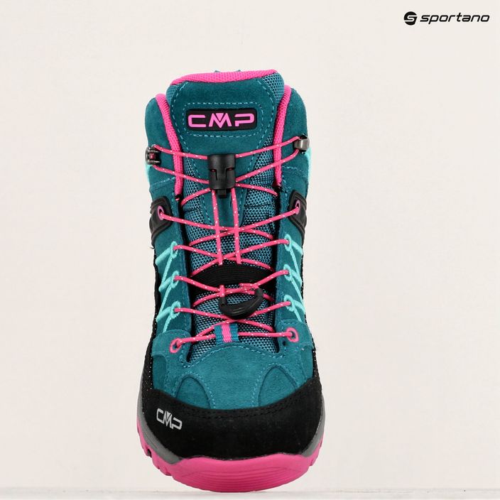 CMP Rigel Mid lake/pink fluo children's trekking boots 9