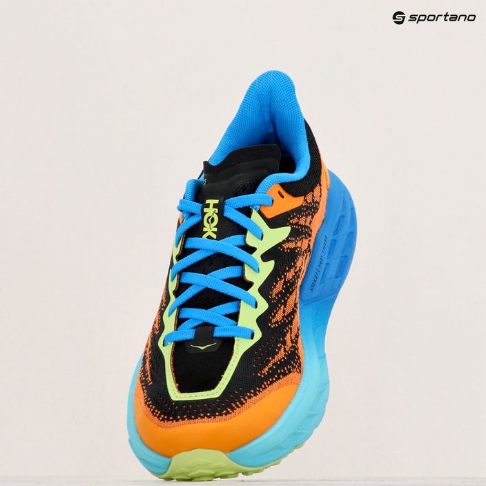 Men's running shoes HOKA Speedgoat 5 solar flare/diva blue 9