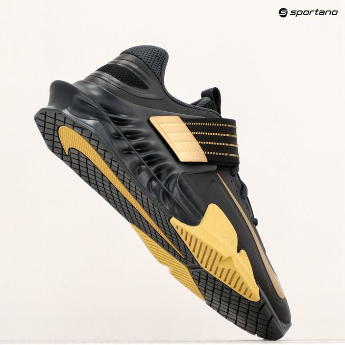 Nike Savaleos black/met gold anthracite infinite gold weightlifting shoes 9