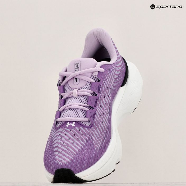 Under Armour Infinite Pro women's running shoes purple ace/black/white 15