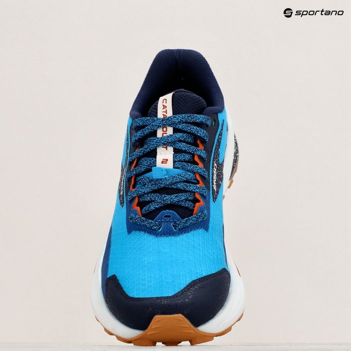 Brooks Catamount 2 men's running shoes peacoat/atomic blue/roobios 10