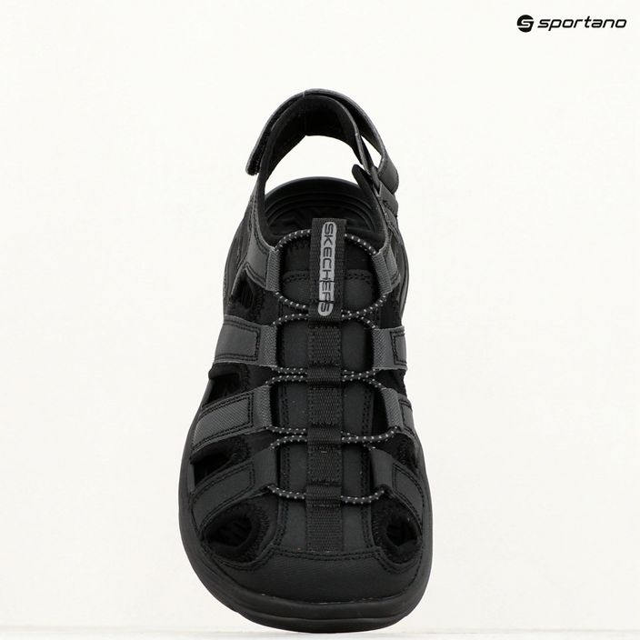 SKECHERS men's Arch Fit Motley SD Verlander black sandals 14