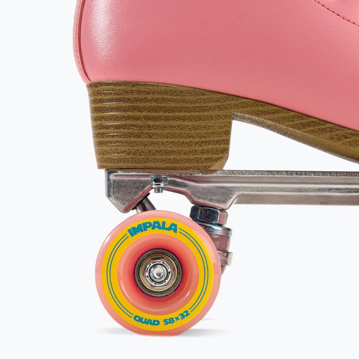 Women's IMPALA Quad Skates pink and yellow 9