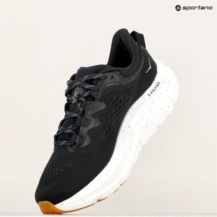 Men's running shoes HOKA Kawana 2 black/white 18