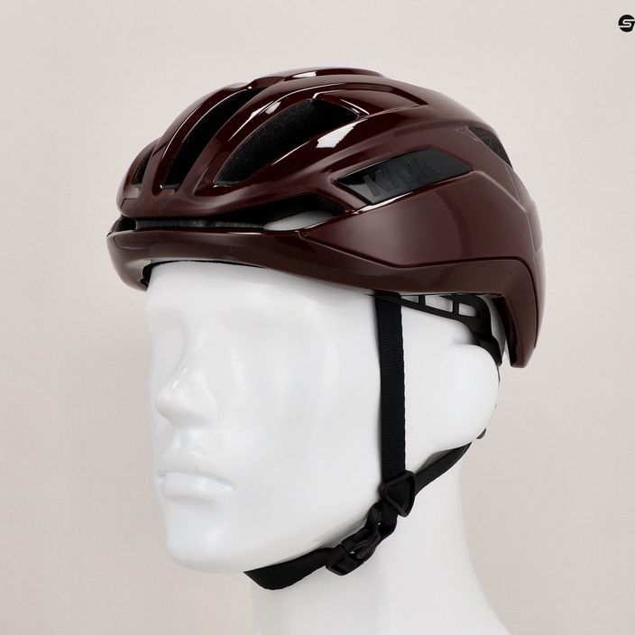 KASK Sintesi wine red bicycle helmet 11