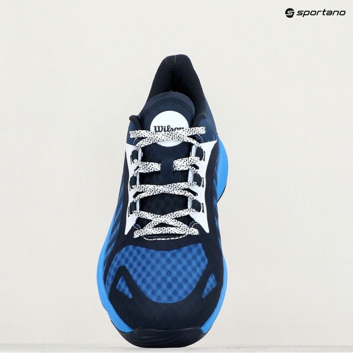 Wilson Hurakn Pro men's paddle shoes navy blaze/deja vu blue/french blue 16