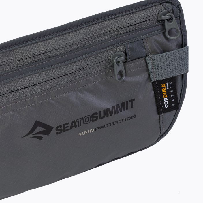 Sea to Summit Money Belt RFID kidney pouch grey ATLMBRFID 3