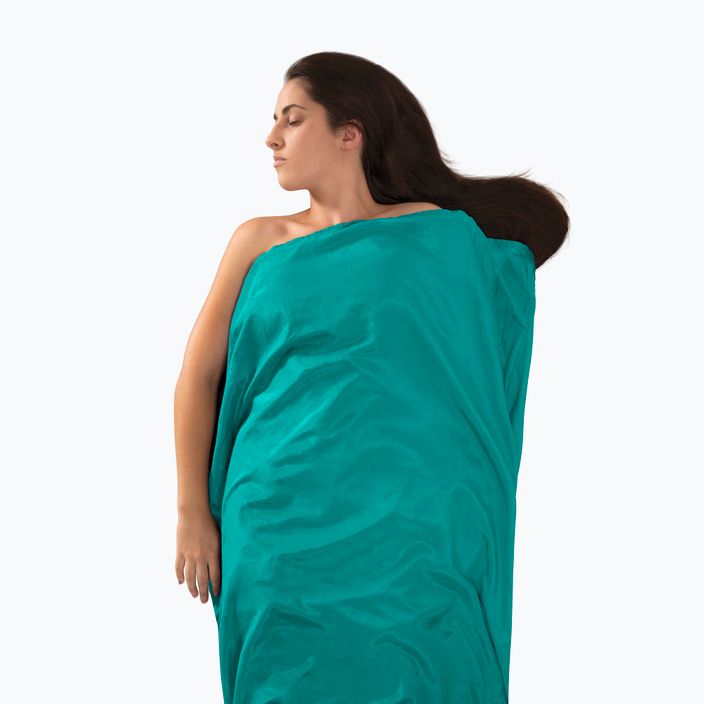 Sea to Summit Silk/Cotton Travel Sleeping Bag Liner Standard green ASLKCTNSTDSF 4