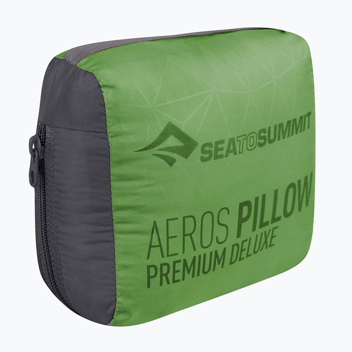Sea to Summit Aeros Premium Deluxe travel pillow green APILPREMDLXLI 6