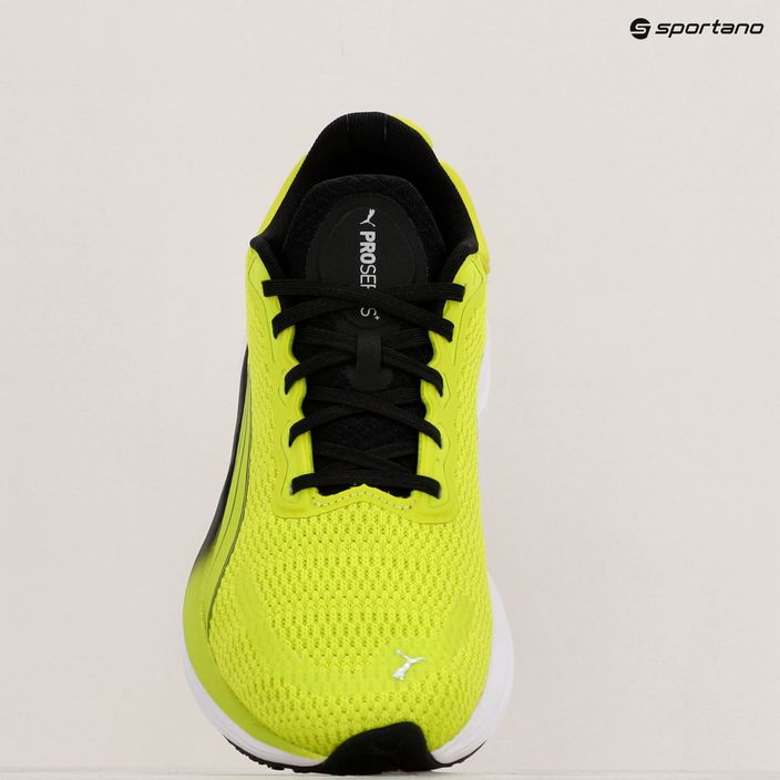 PUMA Scend Pro lime pow/puma black running shoes 10