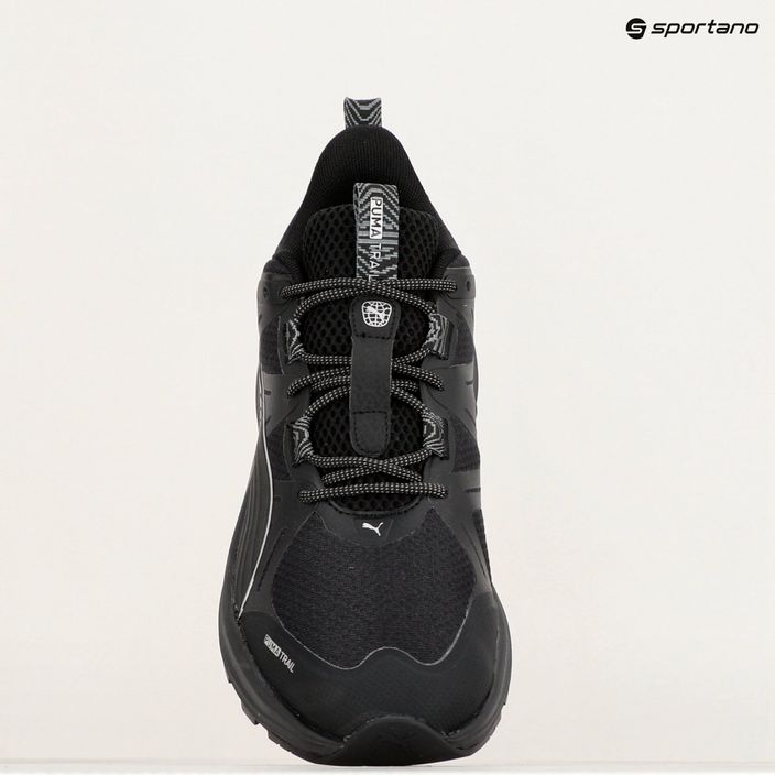 PUMA Reflect Lite Trail black running shoe 9