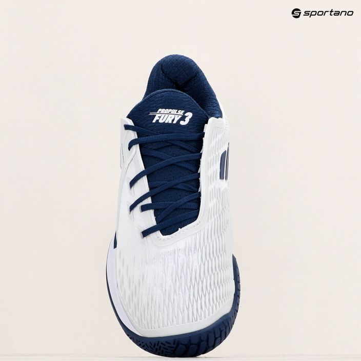 Babolat Propulse Fury 3 All Court white/estate blue men's tennis shoes 30S24208 9