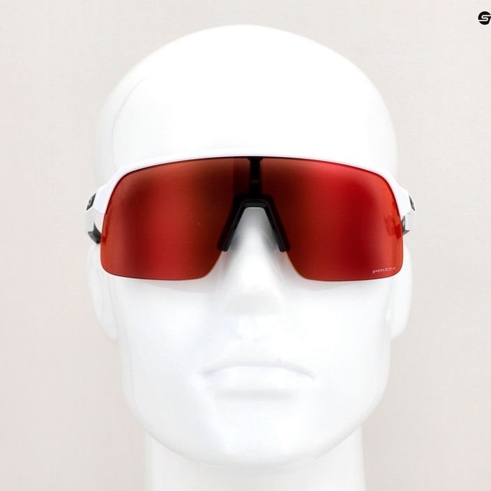 Oakley Sutro Lite matte white/prizm field sunglasses 7