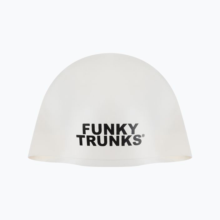Funky Dome Racing swimming cap white FT980039200