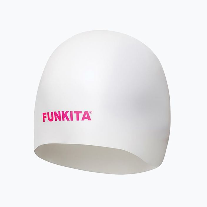Funkita Dome Racing swimming cap white FS980039200 2