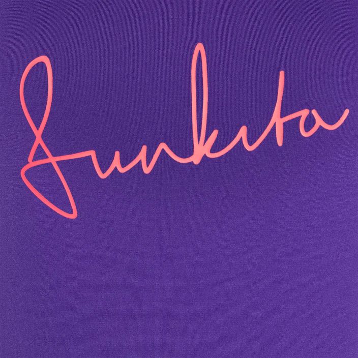 Women's Funkita Single Strap One Piece Swimsuit purple punch 3