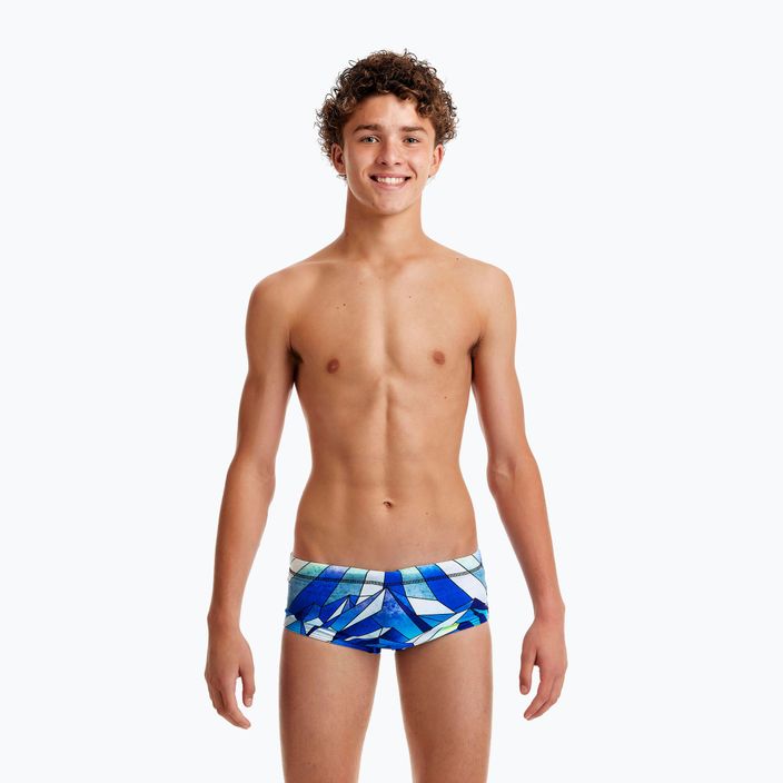 Funky Trunks Sidewinder children's swimming trunks navy blue FTS010B7131224 5