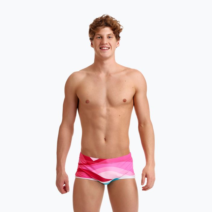 Men's Funky Trunks Sidewinder swim boxers pink FTS010M7132730 3