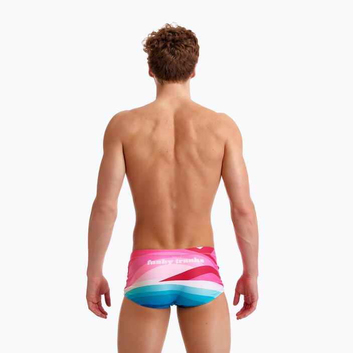 Men's Funky Trunks Sidewinder swim boxers pink FTS010M7132730 4