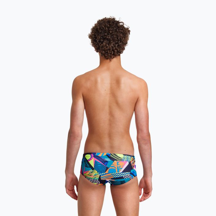 Children's Funky Trunks Sidewinder Trunks colourful swim boxers FTS010B0076024 6