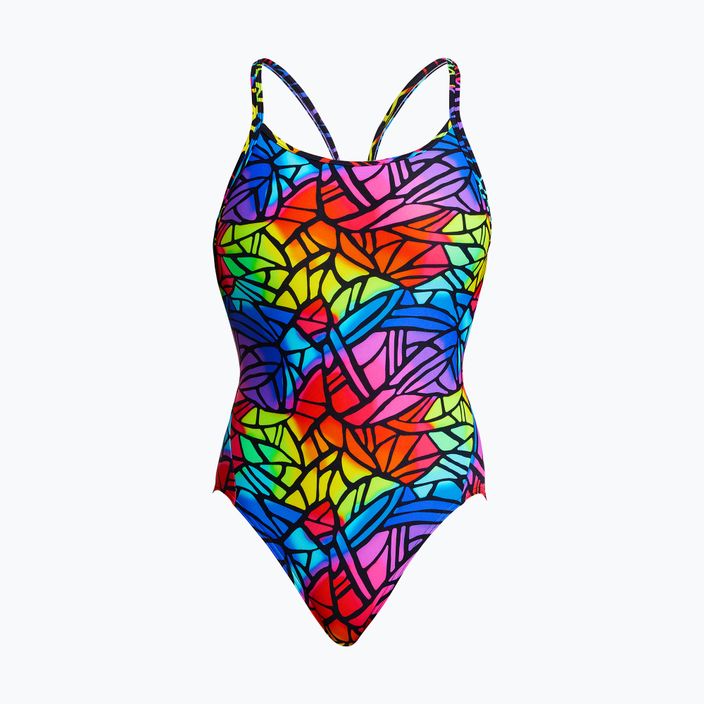 Women's one-piece swimsuit Funkita Diamond back cabbage patch FS11L7139408 4