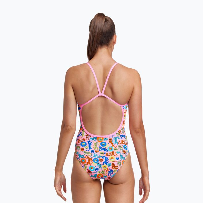 Women's Funkita Single Strap One Piece Swimsuit Pink FS15L71397 5
