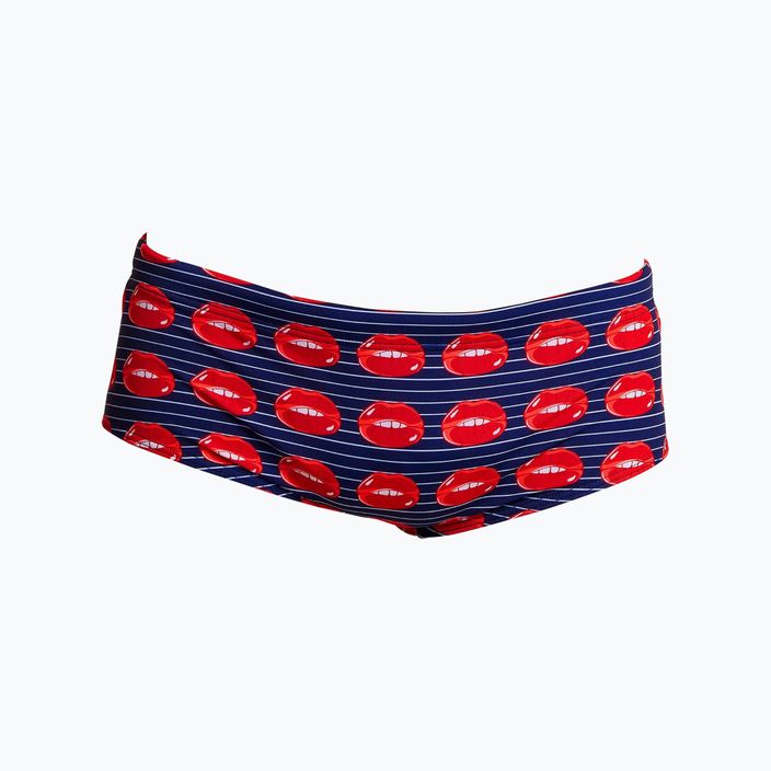 Men's Funky Trunks Sidewinder swim boxers navy blue and red FTS010M71411 4