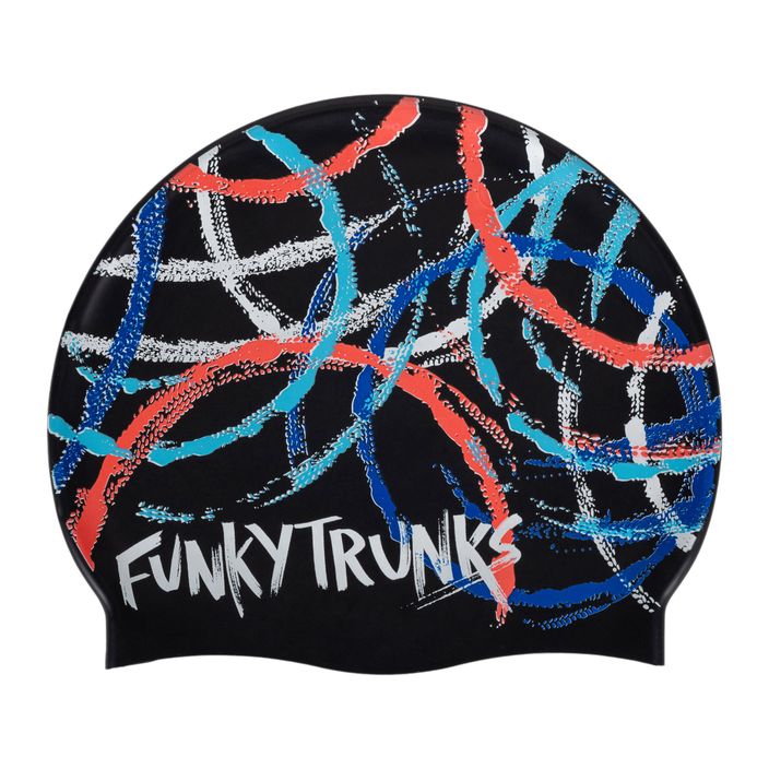 Funky Silicone Swimming Cap black FT997143200 2