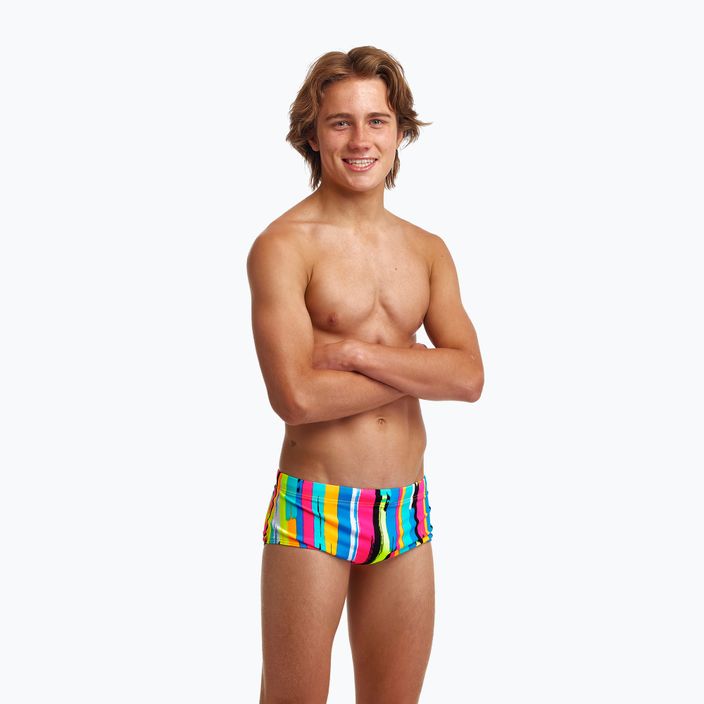 Children's Funky Trunks Sidewinder Trunks colourful swim boxers FTS010B7148128 6