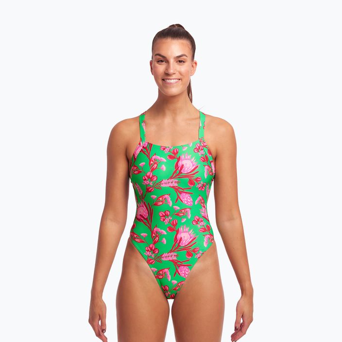 Funkita Brace Free One Piece Women's Swimsuit Green FKS020L7154912 2