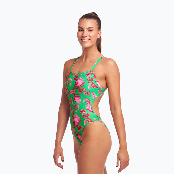Funkita Brace Free One Piece Women's Swimsuit Green FKS020L7154912 3