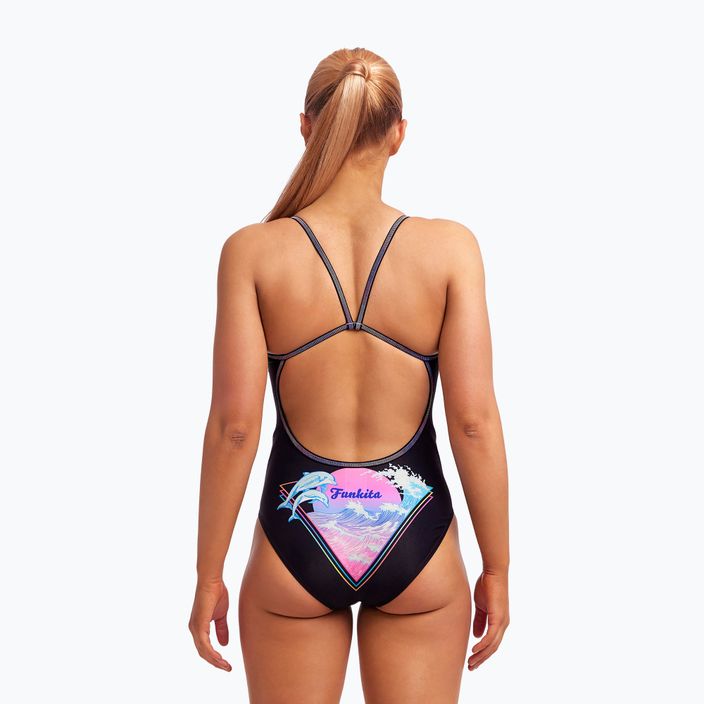 Women's Funkita Single Strap One Piece Swimsuit Black FS15L7155816 4