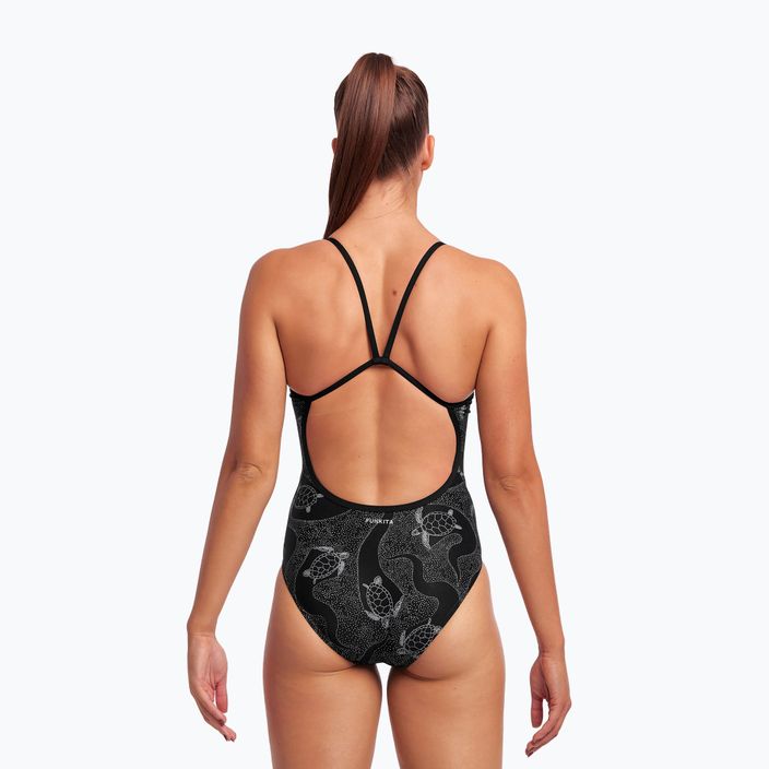 Women's Funkita Single Strap One Piece Swimsuit Black FS15L7155416 3