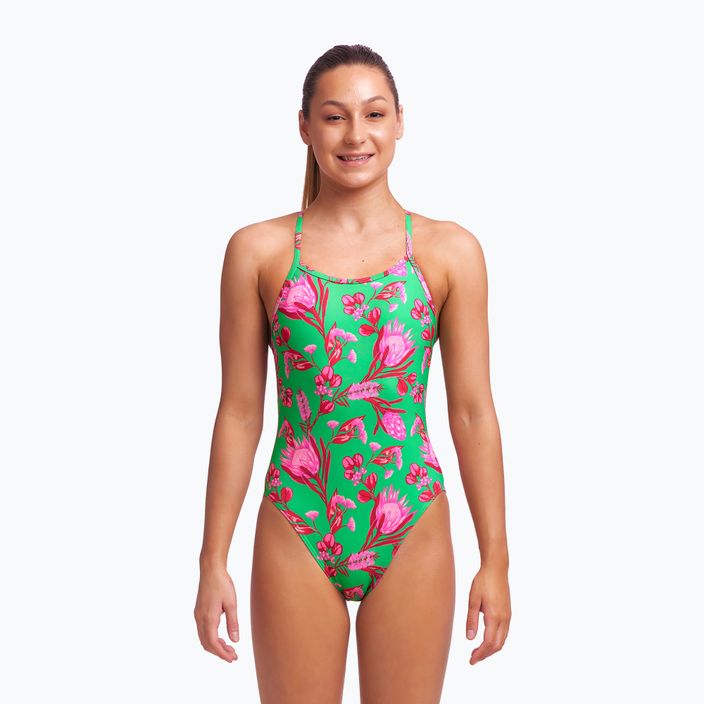 Funkita Single Strap One Piece Children's Swimsuit Green FS16G7154914 2