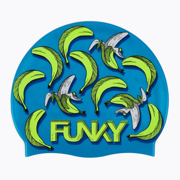 Funky Silicone Swimming Cap blue FYG017N7154100