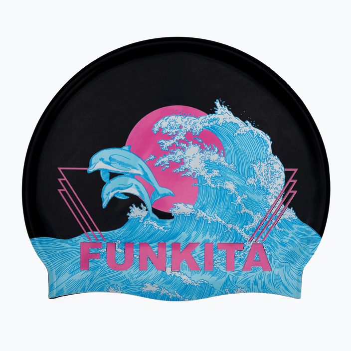 Funkita Silicone Swimming cap black cap FS997155800