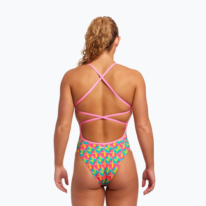 Funkita women's one-piece swimsuit Strapped In One Piece foxy friends 7